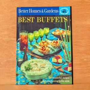 1963 VTG Cookbook Better Homes & Garden Best Buffets HardCover Cookbook EUC